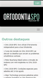 Mobile Screenshot of ortociencia.com.br