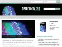 Tablet Screenshot of ortociencia.com.br